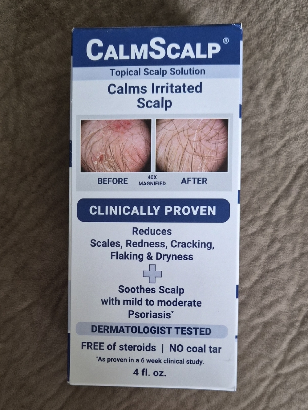 New NIB Calm Scalp Topical Scalp Solution 4oz